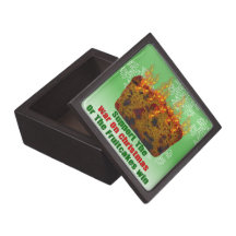 War On Fruitcakes Premium Trinket Boxes