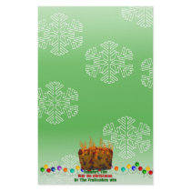 War On Fruitcakes Stationery Paper