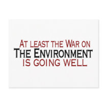 War On The Environment Post Cards