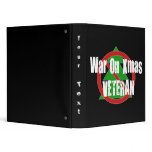 War On Xmas Veteran Binder