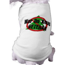 War On Xmas Veteran pet clothing