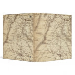 War Telegram Marking Map Vinyl Binders