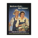 War Work Effort - Work posters - Crop Corps postcards