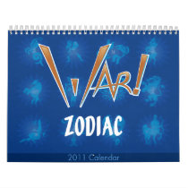 War! Zodiac Calendar