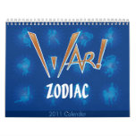 War! Zodiac Calendar