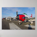 Warbirds on Taxi Ramp at Oshkosh Posters