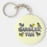 Warbler Fan Keychains