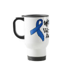 Warbler Neck Awareness Ribbon Travel / Commuter Mug