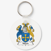 Ward Family Crest keychains by coatsofarms Ward Family Crest keychains
