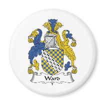 Ward Family Crest magnets by coatsofarms Ward Family Crest magnets