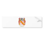 Wardell Family Crest (Coat of Arms) Bumper Sticker