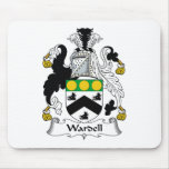 Wardell Family Crest Mouse Mat