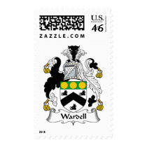 Wardell Family Crest Stamp