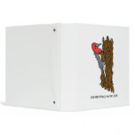 Wardell Woodpecker 3 Ring Binder