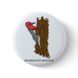 Wardell Woodpecker Pinback Buttons
