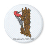 Wardell Woodpecker Fridge Magnets