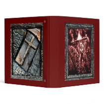Warding off Evil 3 Ring Binder