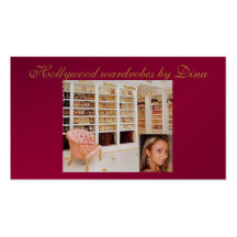 Wardrobe Stylist Business Card