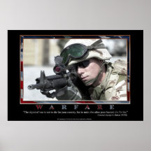Warfare Poster