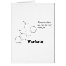 Warfarin (Blood Thinner) Card