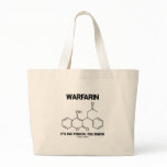 Warfarin It's Rat Poison, You Know (Molecule) bags