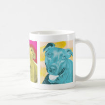 Warhol Happy Dog Mug
