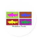Warholian Trouts stickers