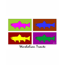 Warholian Trouts t-shirts