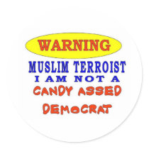 WARING MR. MUSLIM IAM NOT STICKER