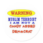 WARING MR. MUSLIM IAM NOT STICKER