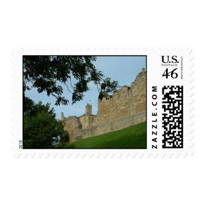 Warkworth Castle Postage Stamps by wildmog