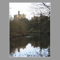 Warkworth Castle Postcard postcards