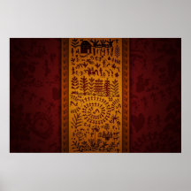 Warli Art Print
