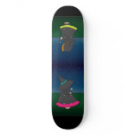 Warlock Wade &amp; Witchy Wendy Skateboard