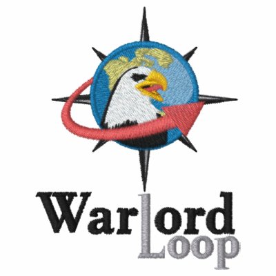 Warlord Loop Text Polo Shirt Warlord Loop Text Polo Shirt