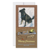 "Warm and Cozy Christmas" Photo Card