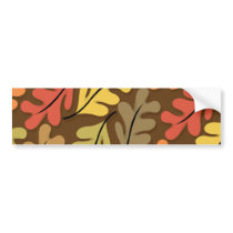 Warm Autumn Leaves bumper stickers by alternateworlds Warm Autumn Leaves bumper stickers