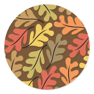 Warm Autumn Leaves Sticker by alternateworlds