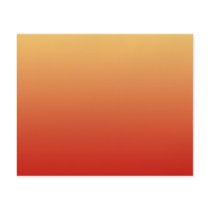 Warm colors, plain design. flyer