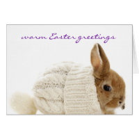 Warm Easter Greetings Card