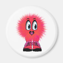 Warm Fuzzie Refrigerator Magnets