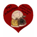 Warm, Fuzzy Feeling! Heart t-shirts