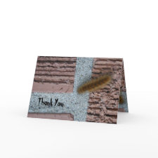Warm Fuzzy Thank You card