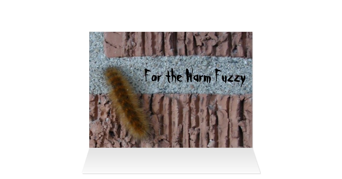 Warm Fuzzy Thank You Card | Zazzle