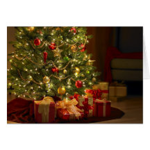 Warm Holiday Wishes Greeting Cards