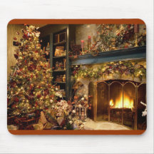 Warm  Hollidays Mouse Pad