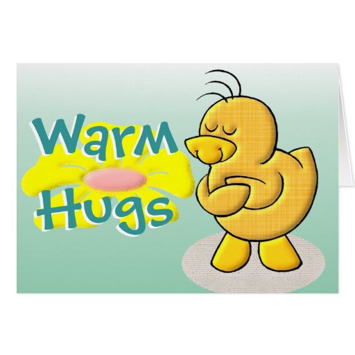 Warm Hugs Greeting Cards Zazzle
