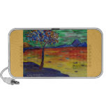 Warm Lake Painting Speaker Doodle speakers