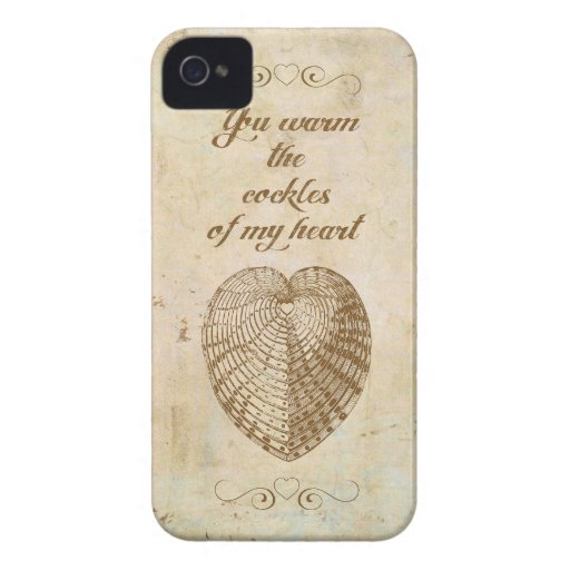 Warm the Cockles of My Heart iPhone 4 Case-Mate Cases