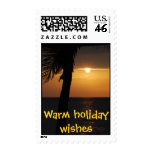 Warm Tropical Holidays Postage